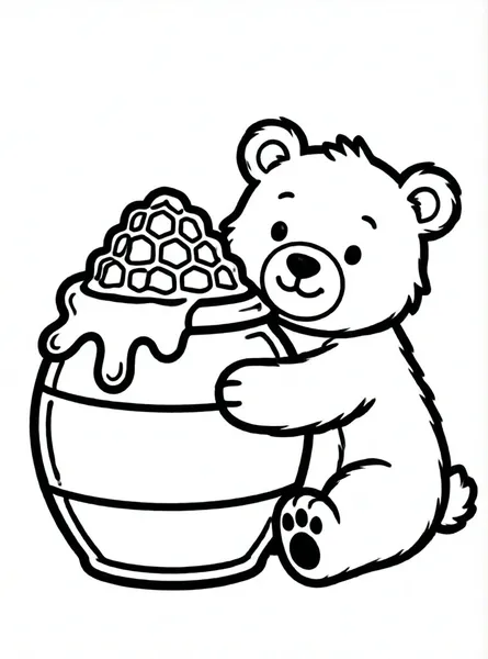 osito tierno con miel