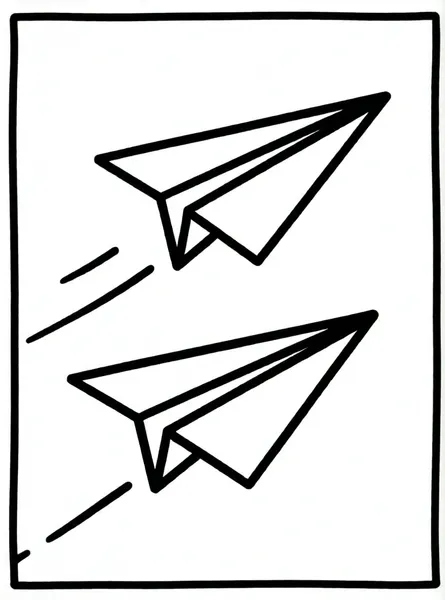 carrera de aviones de papel