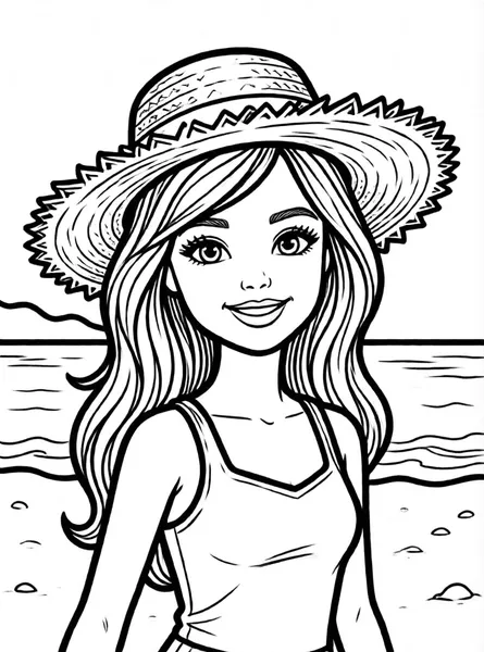 Barbie at the Beach