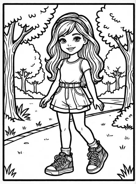 Barbie with Sneakers