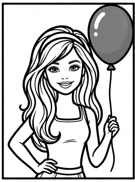 Barbie with a Balloon