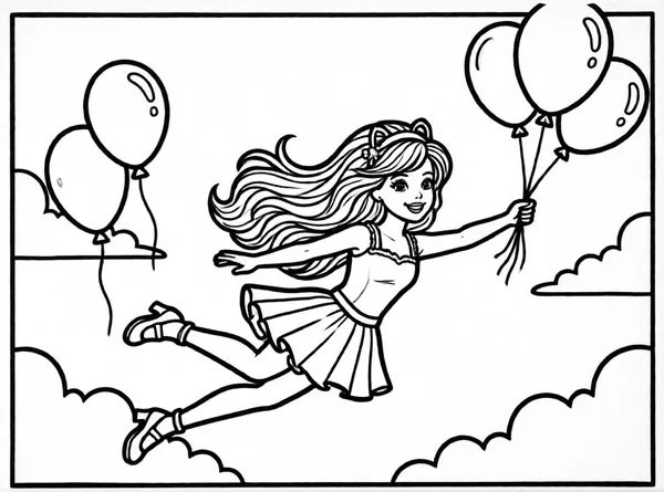 Barbie in the Sky