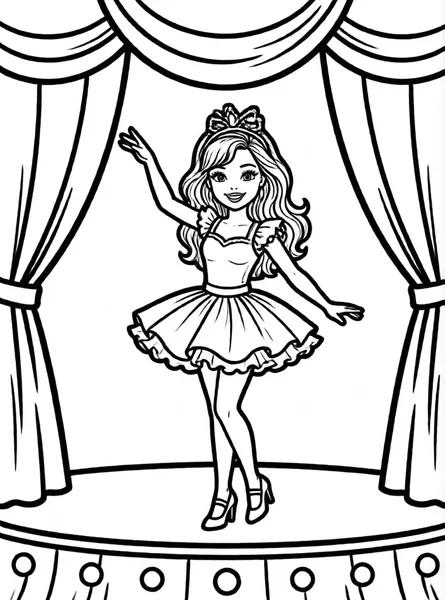 Barbie on Stage