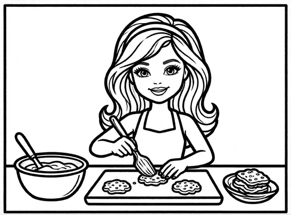 Barbie Baking