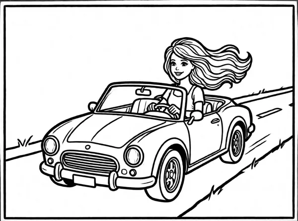 Barbie on the Road