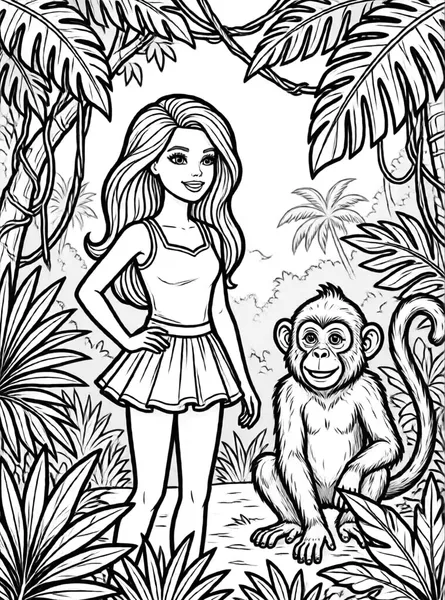 Barbie in the Jungle