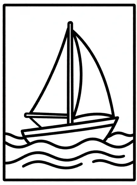 velero navegando en aguas calmas