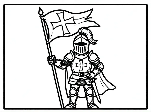 caballero saludando con bandera