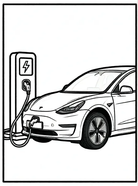coche eléctrico cargando