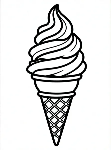 helado de cono gigante