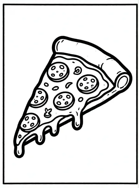 pizza con pepperoni y queso