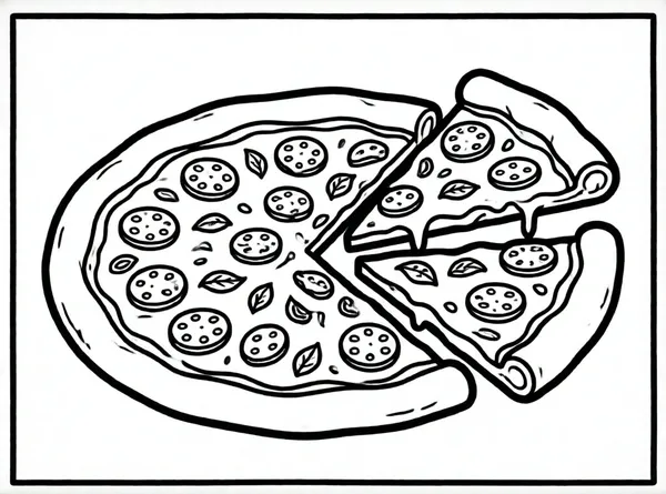 pizza con pepperoni y queso