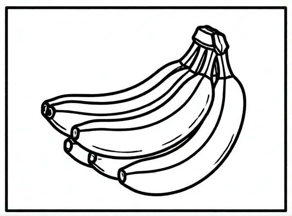 banano con cara feliz