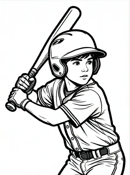 bateador de béisbol listo