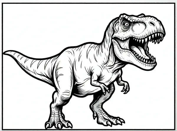 t-rex rugiendo muy fuerte