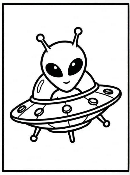 marciano en su nave espacial