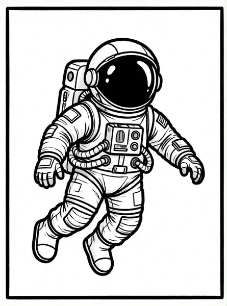 astronauta flotando en el espacio