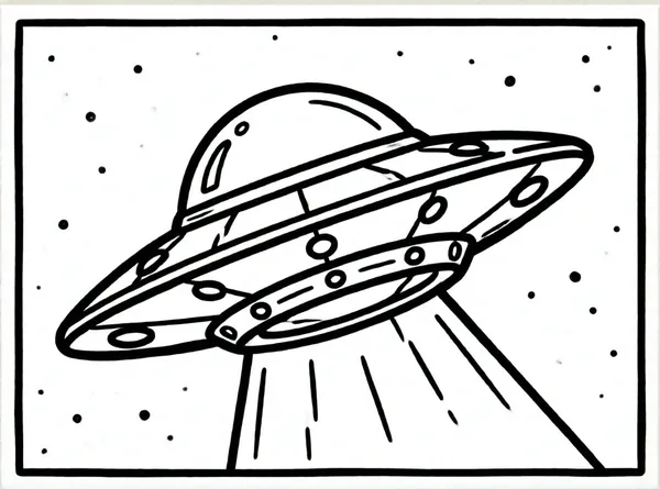 alien conduciendo su nave