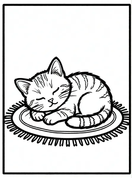 gatito durmiendo muy tranquilo