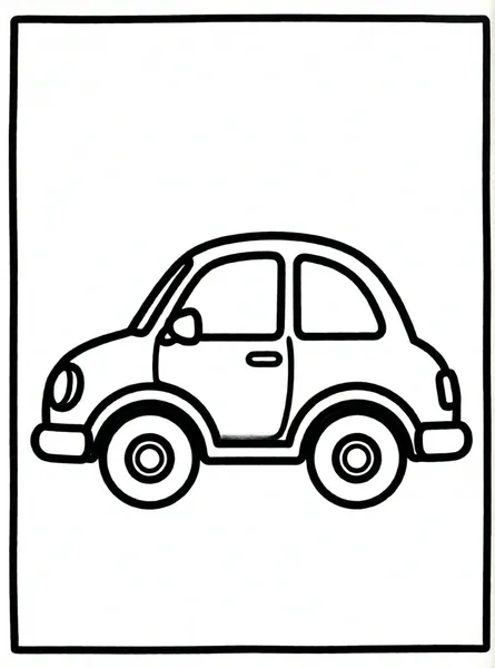 coche pequeño con ruedas grandes