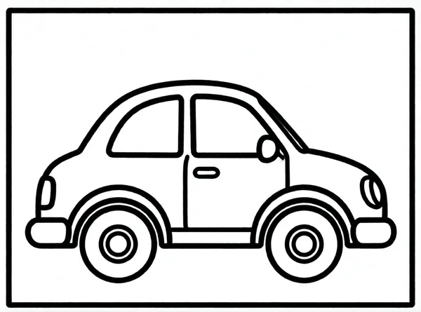 coche pequeño con ruedas grandes