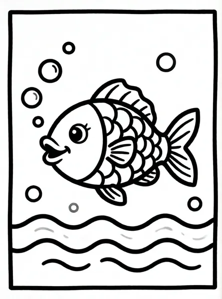 pez saltando en el agua