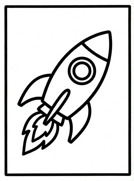 cohete espacial volando alto