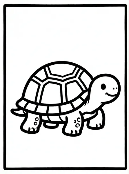 tortuga con caparazón bonito