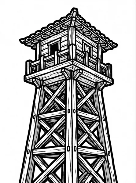 High Wooden Tower