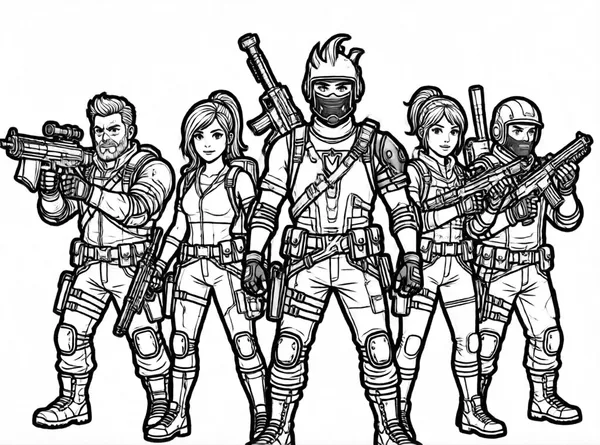 Team in Formation