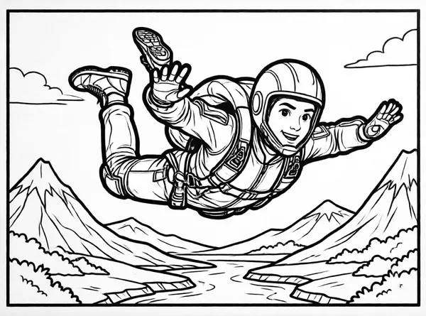 Fortnite Skydiver Jump