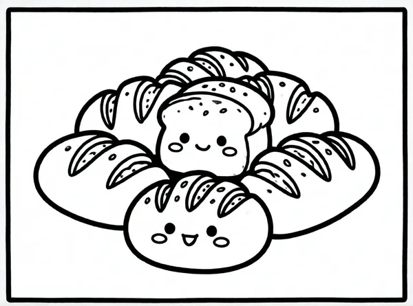pan dulce con cara