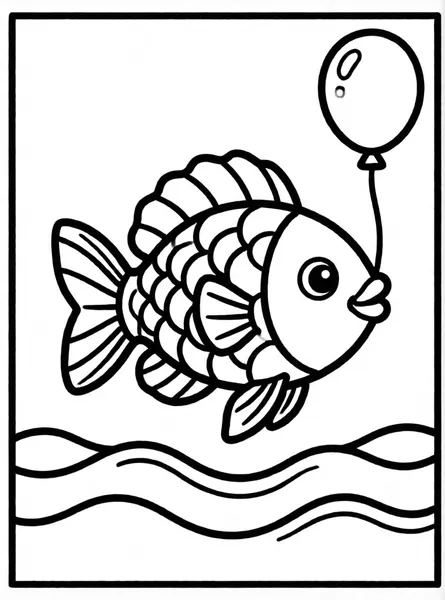 Dibujo de pez globo para colorear e imprimir gratis