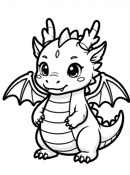Dibujo de huevo dragón para colorear e imprimir gratis