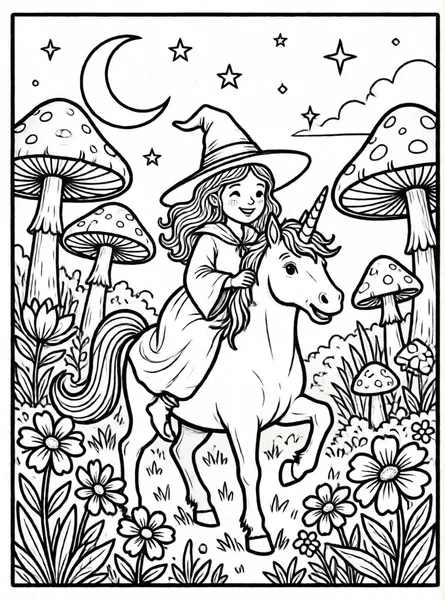 la brujita y el unicornio