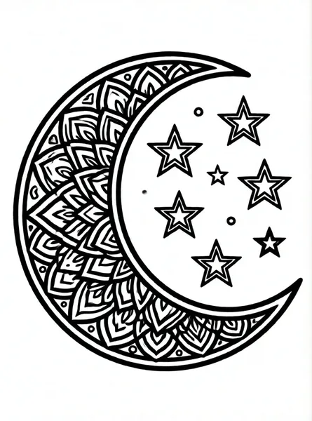 luna y estrellas mágicas