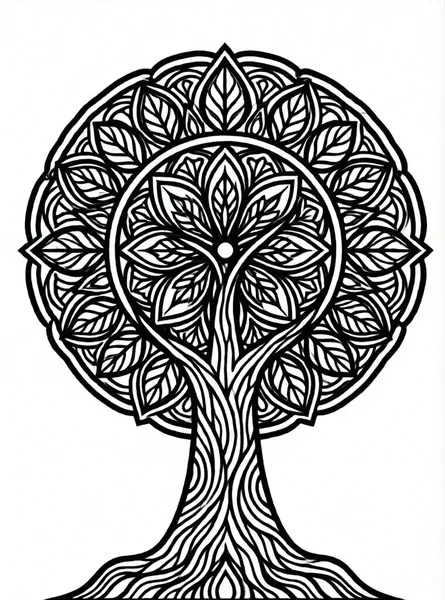 arbol de vida mandala