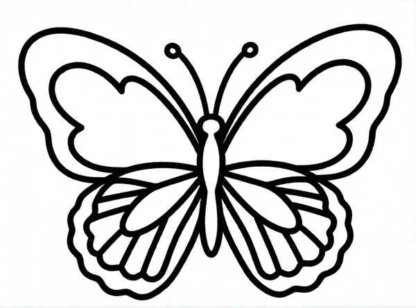 mariposa con alas de corazon