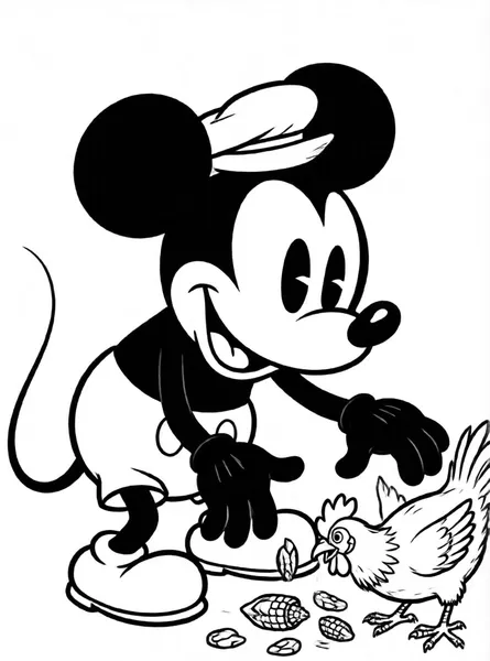raton da maiz gallina
