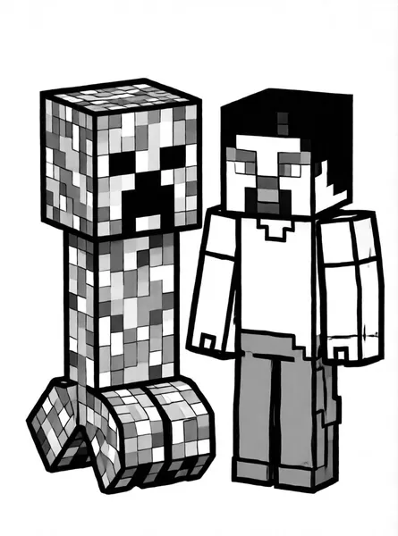 Steve and Creeper