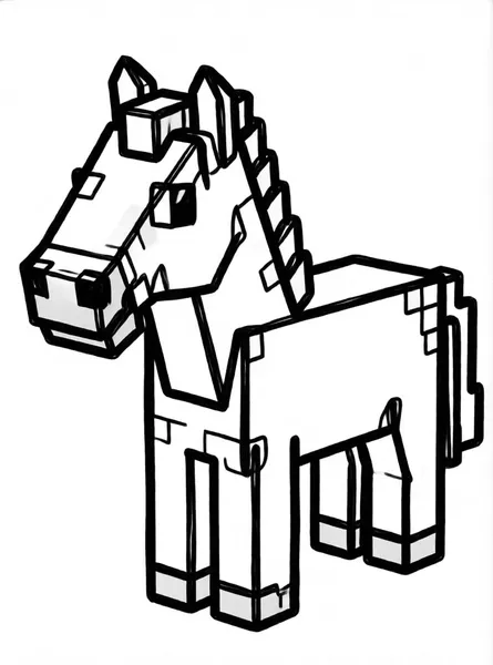 Minecraft Horse