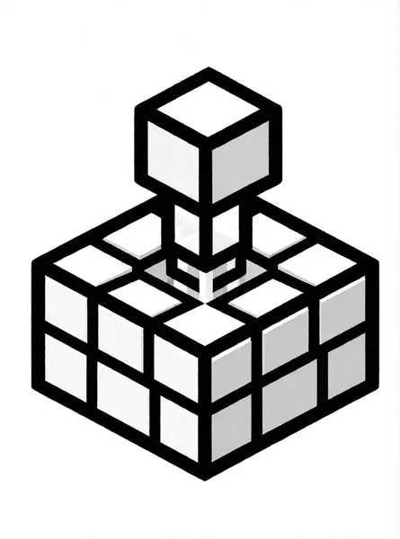 Dibujo de redstone contraption para colorear e imprimir gratis