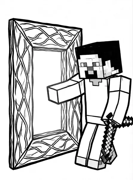 Steve Builds a Portal