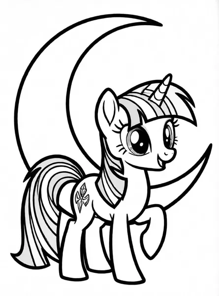 princesa luna y la luna