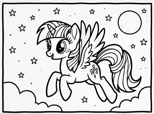 princesa luna y la luna