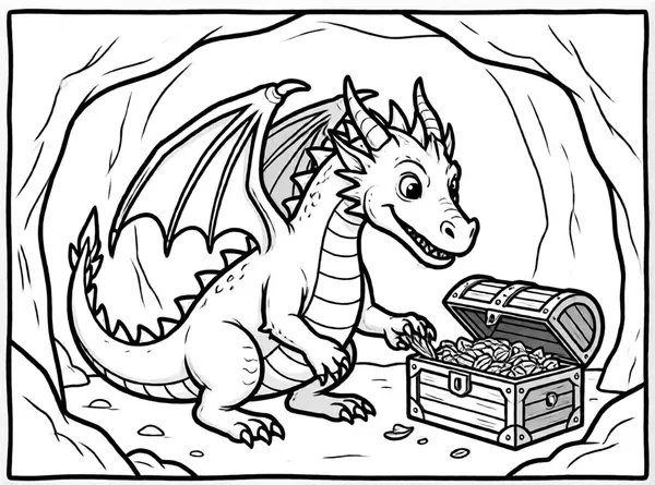 spike y un cofre de tesoro
