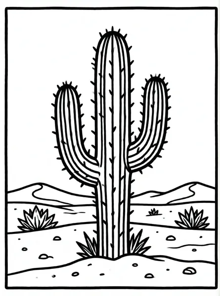 cactus en el desierto