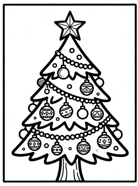 árbol de navidad decorado