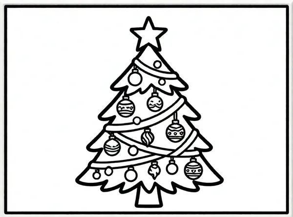 árbol de navidad decorado