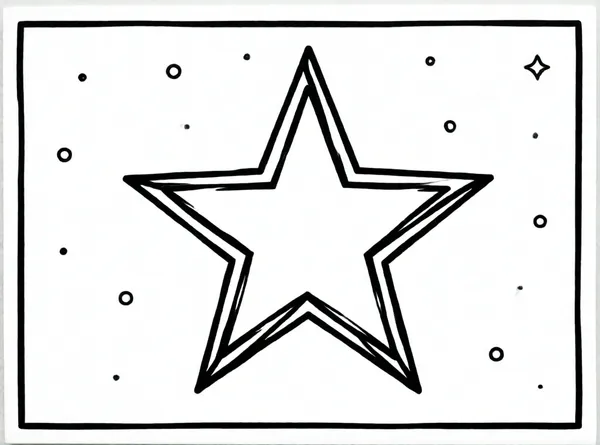 estrella brillante en el cielo